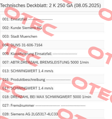 2K250GA// 4161 071 0605 Zf