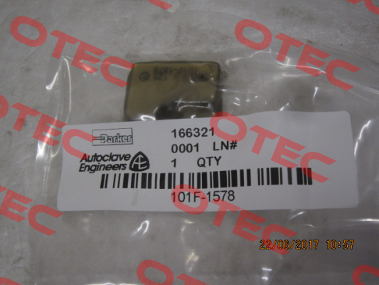 101F-1578 Autoclave Engineers (Parker)