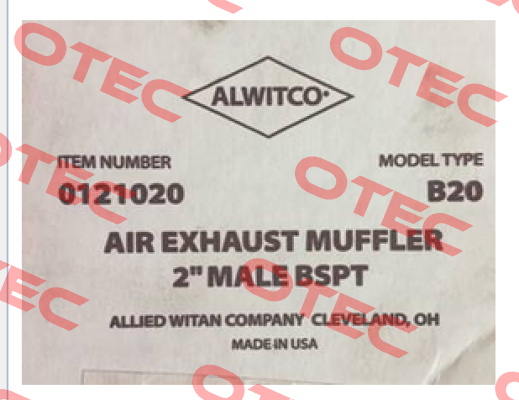B20-0121020  Alwitco