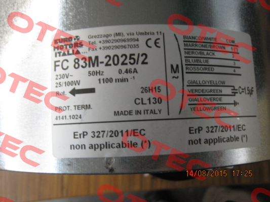  FC83M-2025/2   Euro Motors Italia