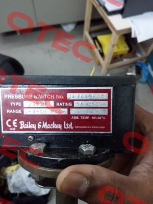 Type 2381P (04 86453 001)  Bailey & Mackey