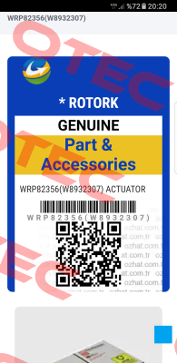 WRP82356(W8932307)    Rotork