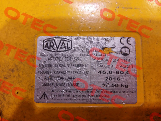 YZKA724184  ARVAL
