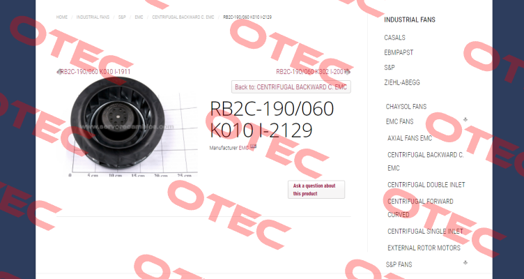 RB2C-190/060 K010 I-2129  Emc