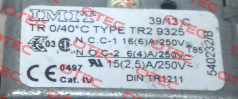 TR2 9325 oem IMIT (Afriso)
