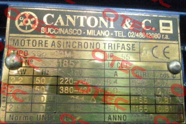2SIE 112M-6  Cantoni