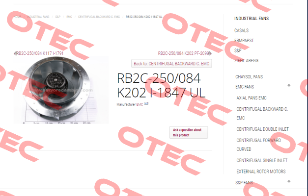 RB2C-250/084 K202 I-1847 Emc
