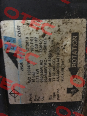 ASA0075GA47CCS  ASA Hydraulik