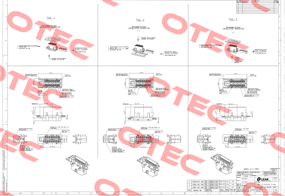 13561.601. 636 (Pack 1000 pieces) Lear (Grote Hartmann)