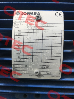 PLM132B14S3/3110 E3     Lowara