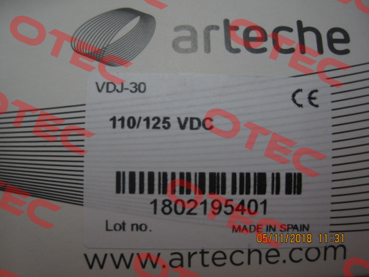 VDJ-30 Vdc  Arteche
