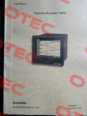 VR18    UMVR181R  obsolete, alternative PPR500-1X000210 Brainchild