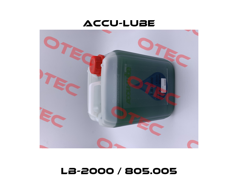 LB-2000 / 805.005 Accu-Lube