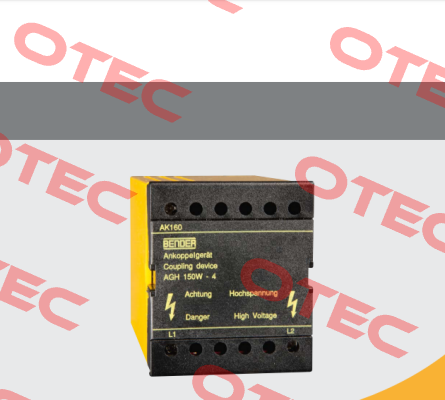 AGH150W-4 AC 0-1150 V, DC 0-1760 V Bender