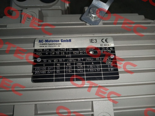 FCA 100 La-4 / PHE B5 AC Motoren