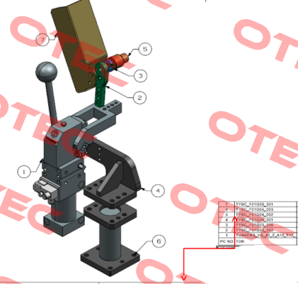 Sensor for Piston VG 40 Z A10 T12  Tünkers