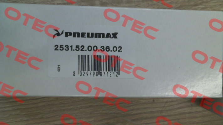 2531.52.00.36.02  (24V/DC) Pneumax