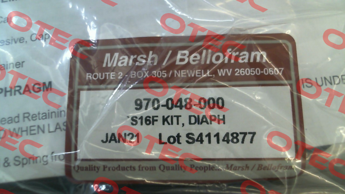 970-048-000 Bellofram