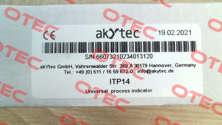 Nr. 66073 Type ITP14 AkYtec