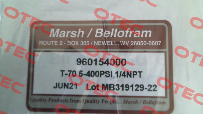 960-154-000 Bellofram
