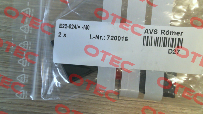 PN: 720016 // E22-024/= -M0 Avs Römer