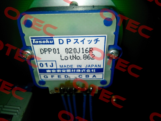 DPP01020J16R Lot. No 862  TOSOKU