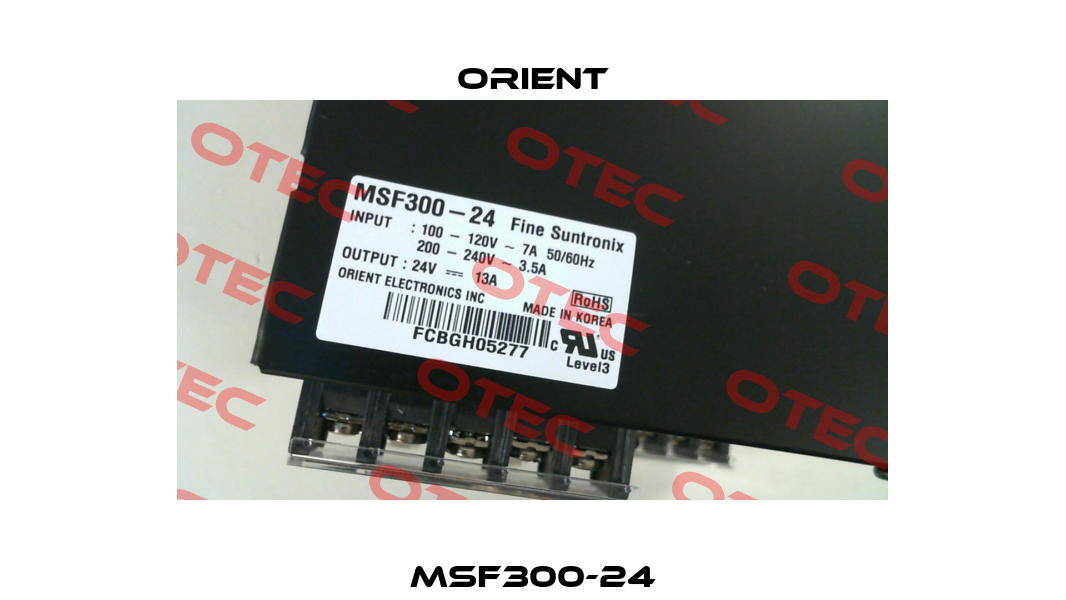 MSF300-24 Orient