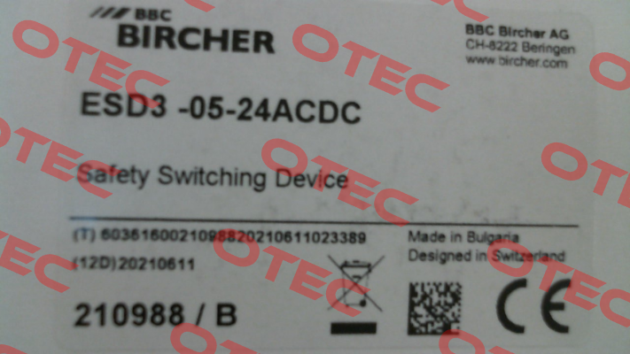 210988 / ESD3-05-24ACDC Bircher