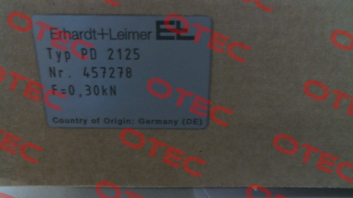 00457278 / PD 2125 Erhardt Leimer