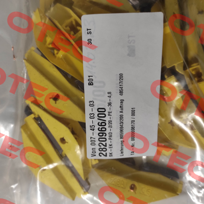 P/n: 2820966/00, Type: SK-EK-PAD-2/20-PE-36-4,8 Faba