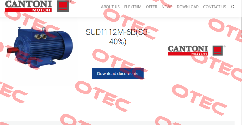 SUDf112M-6B(S3-40%) Cantoni