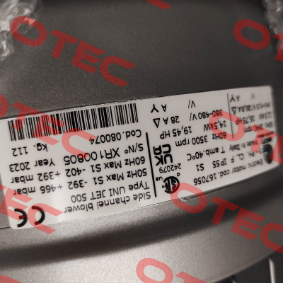p/n: 080074 type: UNIJET 500 Esam
