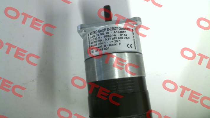 Nr.: A104857 Type ASM 26 SG 10 Astro