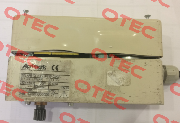 APRI125 230 V SPEED OXAR Aprimatic