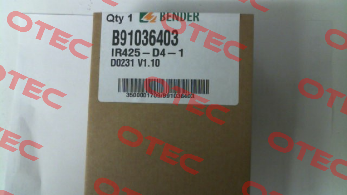 p/n: B91036403, Type: IR425-D4-1 Bender
