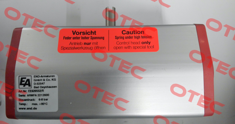 EE620552/R End Armaturen